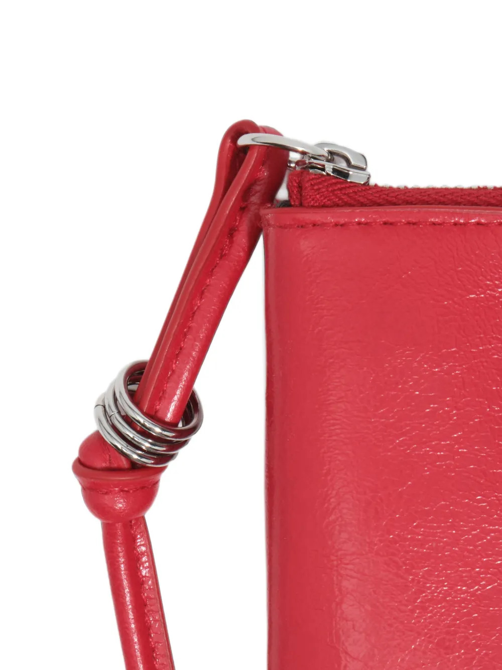 BIMBA Y LOLA Grote leren portemonnee Rood