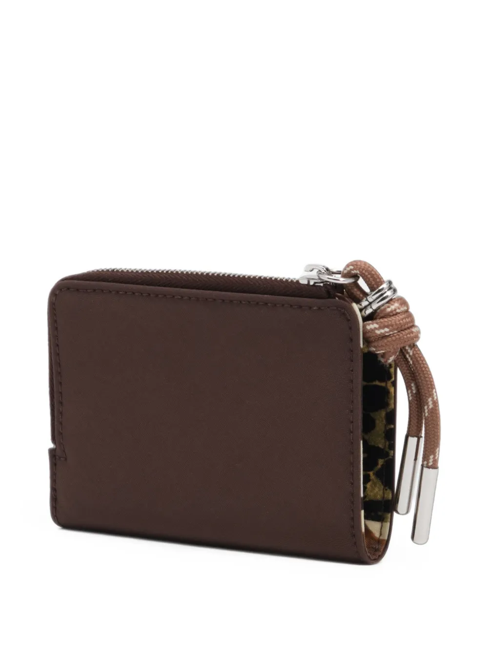 BIMBA Y LOLA Mocha nylon portemonnee Bruin