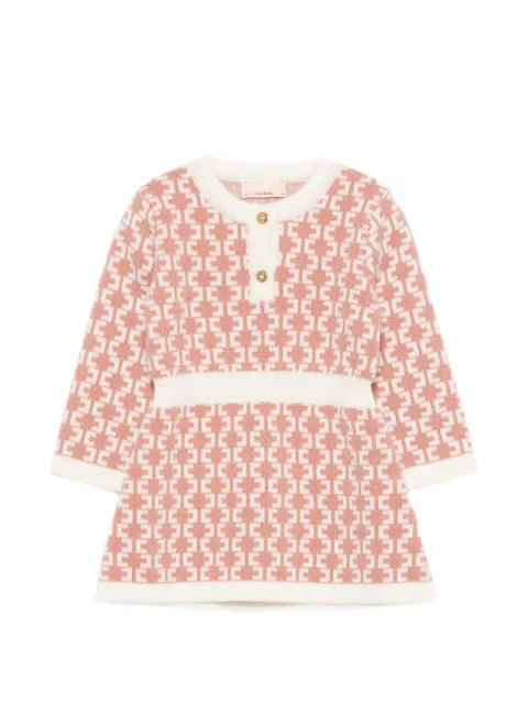 Elisabetta Franchi La Mia Bambina vestido con monograma