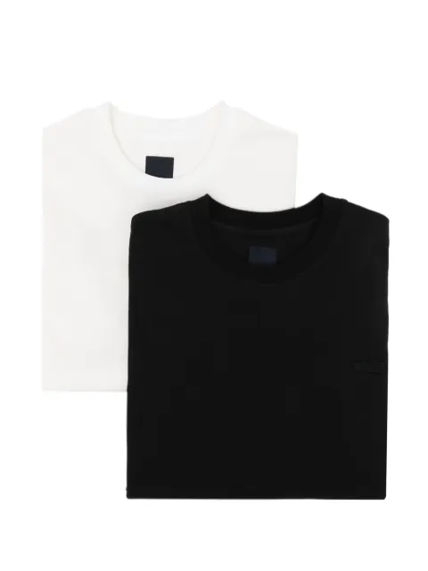 Juun.J Langarmshirt mit Logo-Patch