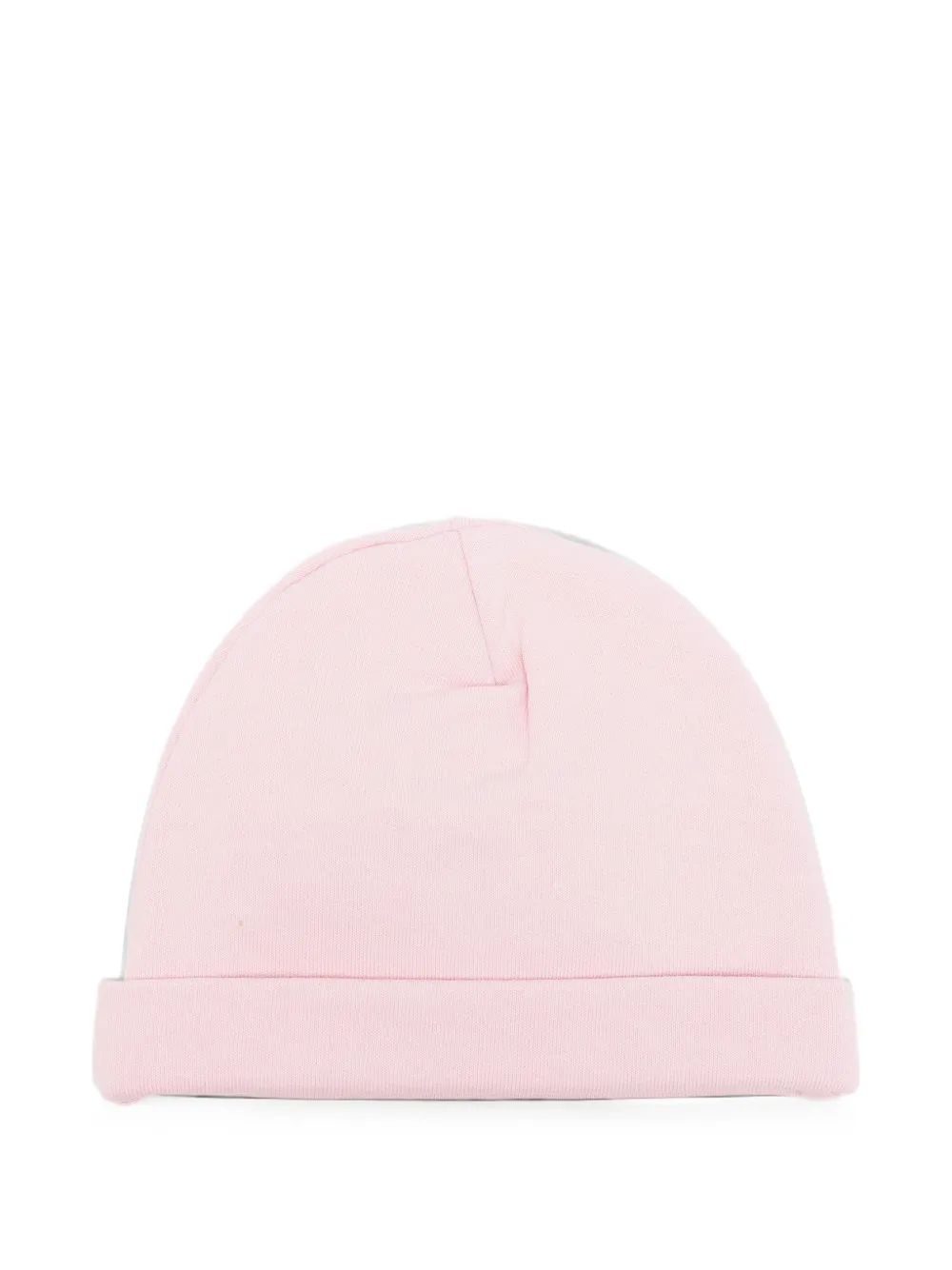 Elisabetta Franchi La Mia Bambina Muts met geborduurd logo Roze