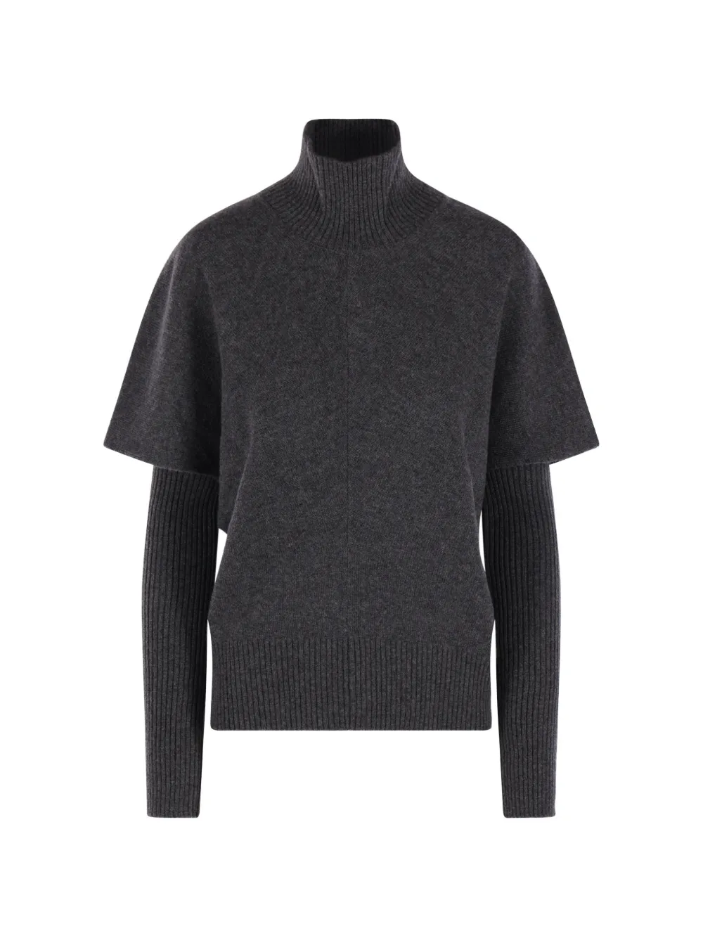 Federica Tosi layered high-neck sweater