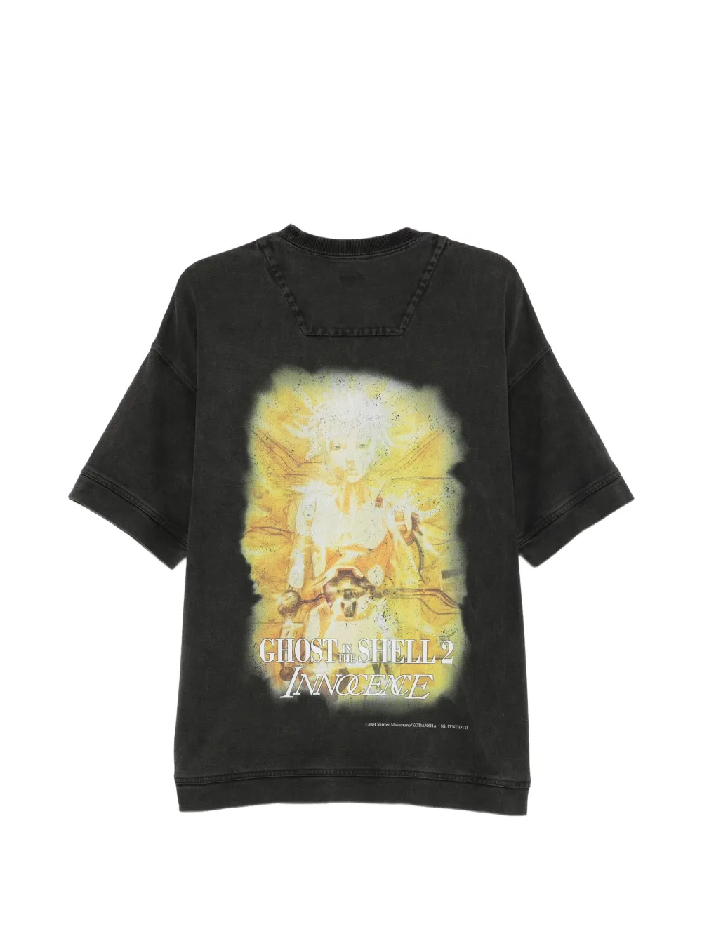 Juun.J Ghost In The Shell T-shirt Zwart