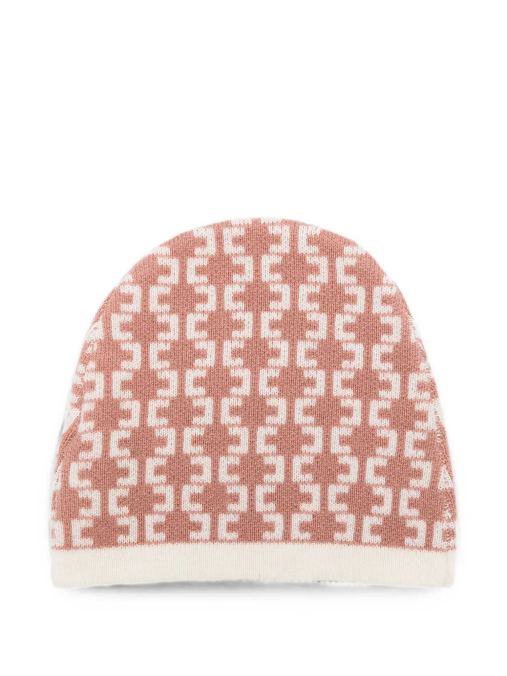 Elisabetta Franchi La Mia Bambina Muts met monogram-print Roze