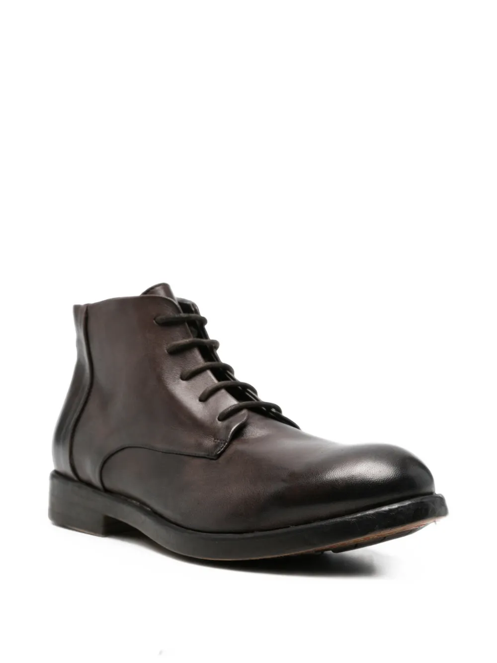 LeQarant lace-up leather derby shoes Bruin