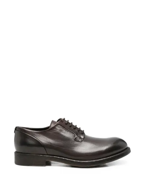 LeQarant lace-up leather derby shoes