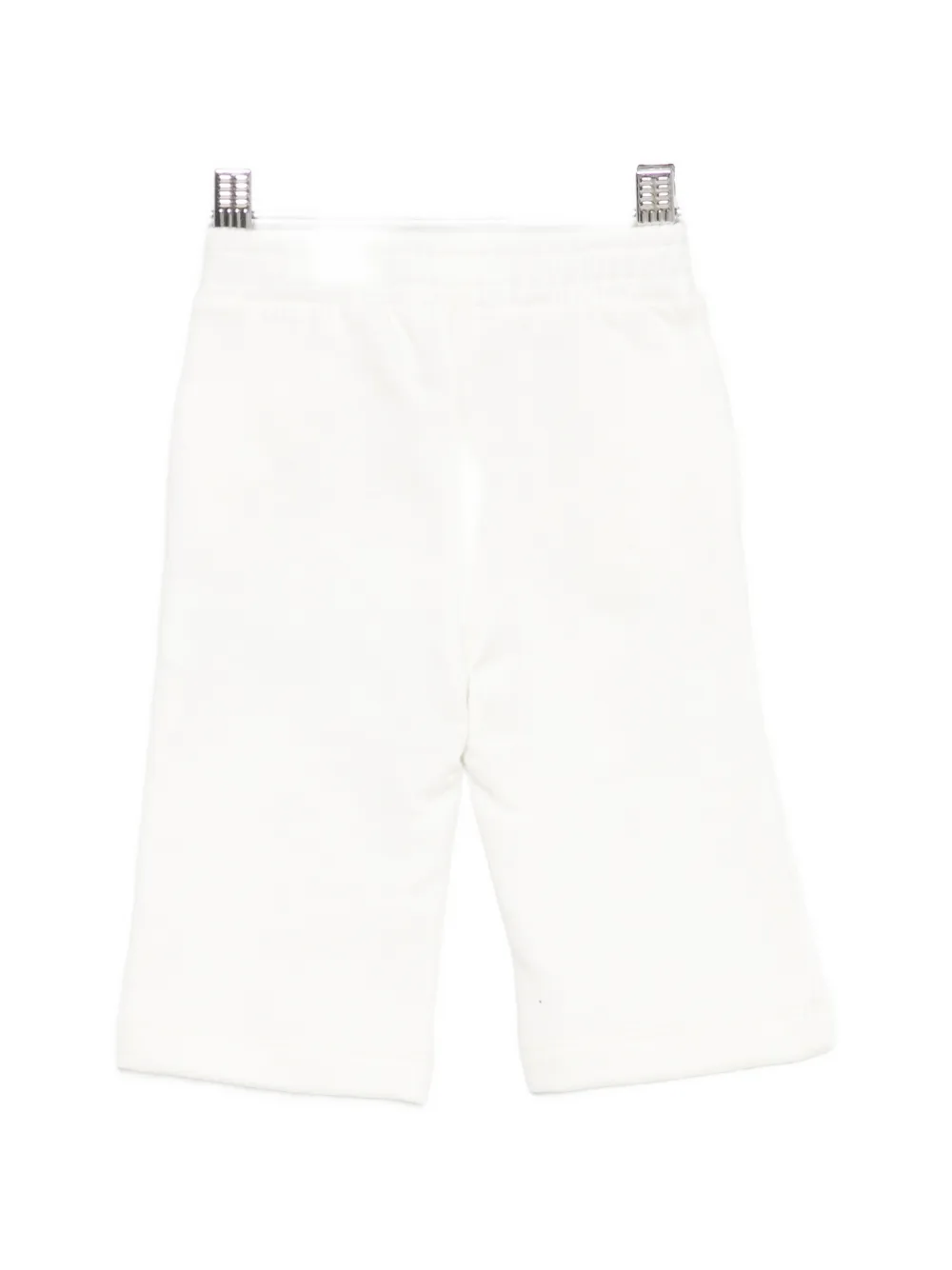 Elisabetta Franchi La Mia Bambina Joggingbroek met logo Wit