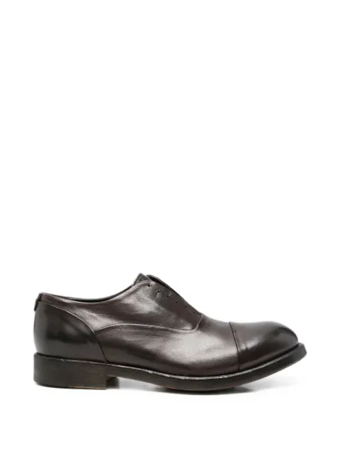 LeQarant cap-toe lace-up loafers