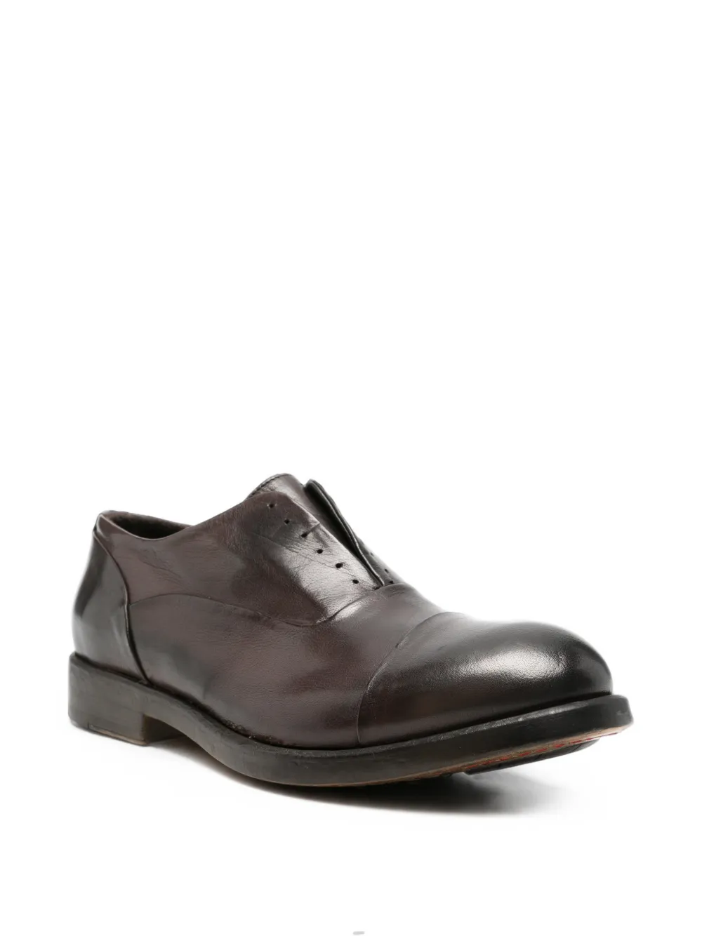LeQarant cap-toe lace-up loafers Bruin