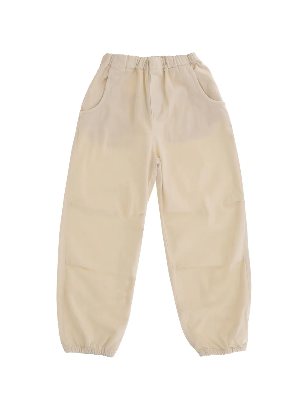 Babe And Tess elasticated-waistband trousers - Toni neutri