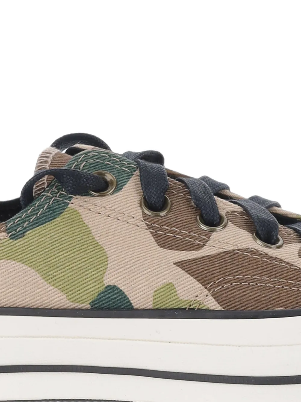 Converse Chuck 70 Archival camouflage-print sneakers Beige