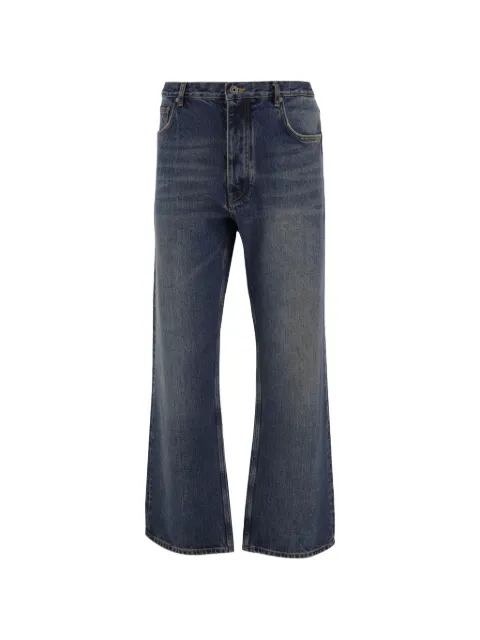 Off-White Arrows-print straight-leg jeans