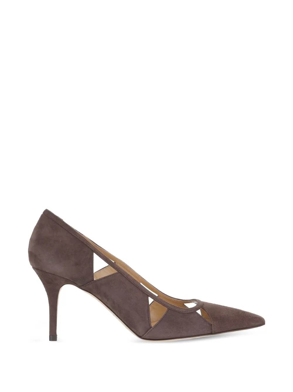 Arteana cut-out suede pumps