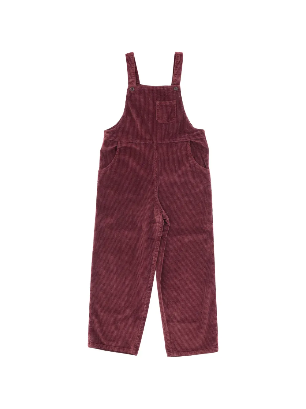 Babe And Tess corduroy dungarees - Violet