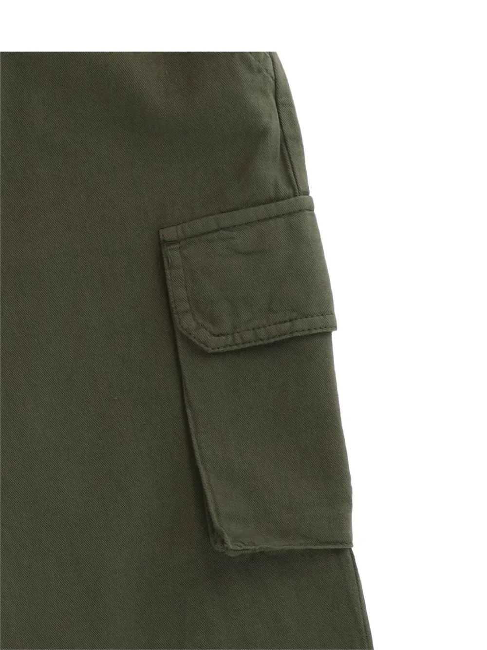 Babe And Tess Cargo broek met elastische taille Groen