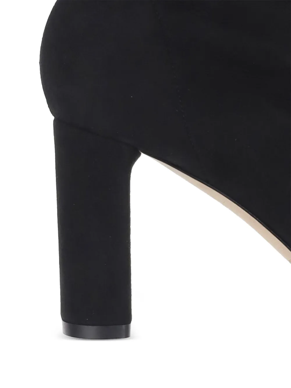 Arteana Marcella suede pointed-toe ankle boots Zwart