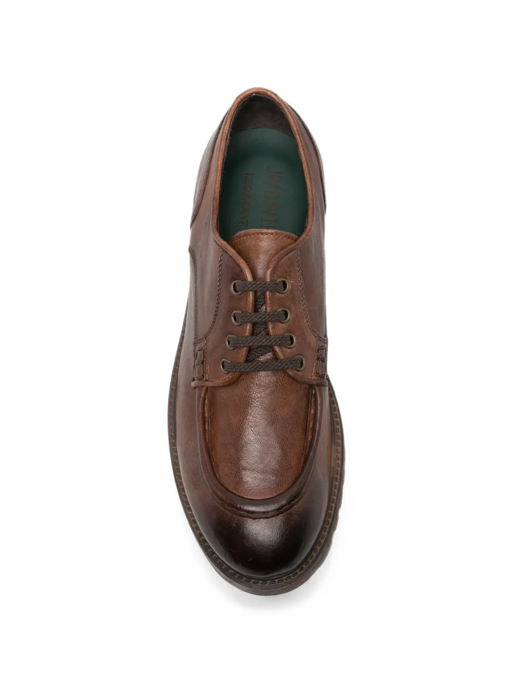 LeQarant lace-up lug-sole shoes Bruin