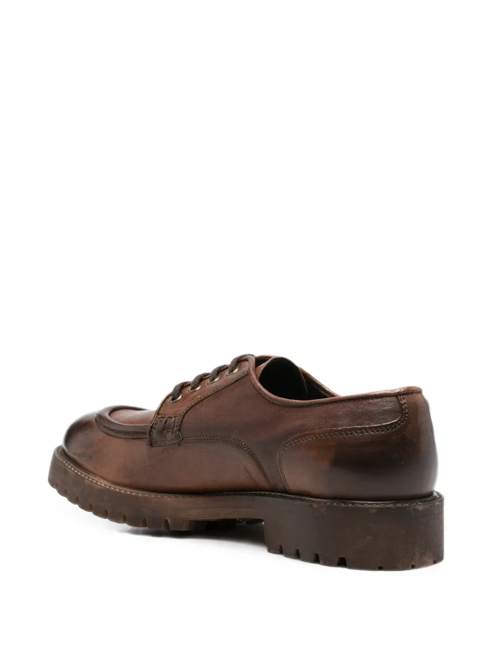LeQarant lace-up lug-sole shoes Bruin