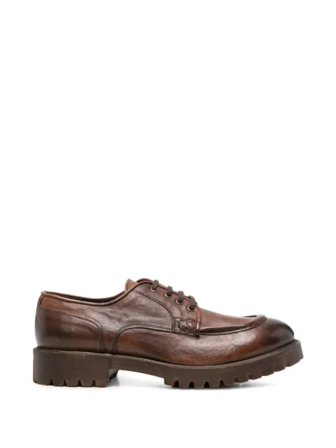 LeQarant lace-up lug-sole shoes