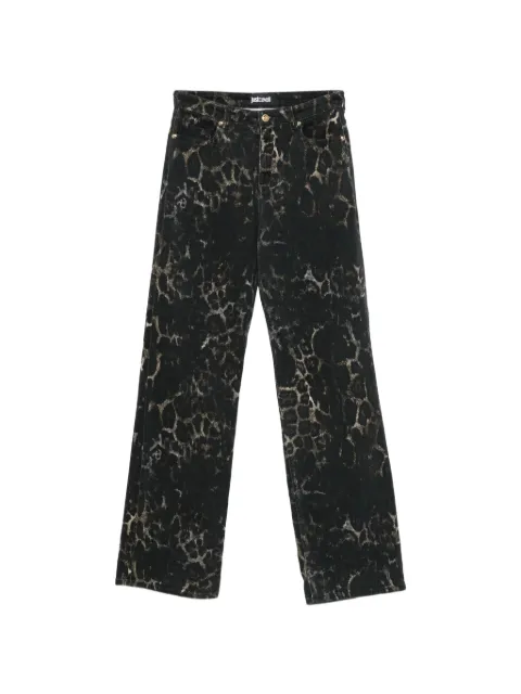 Just Cavalli vaqueros con animal print