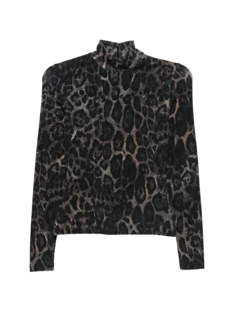 Just Cavalli camiseta con estampado de leopardo
