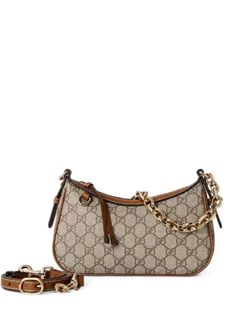 Gucci GG Emblem monogram-print shoulder bag