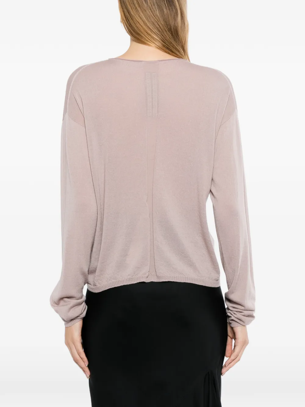 Rick Owens Top met trekkoord Zwart