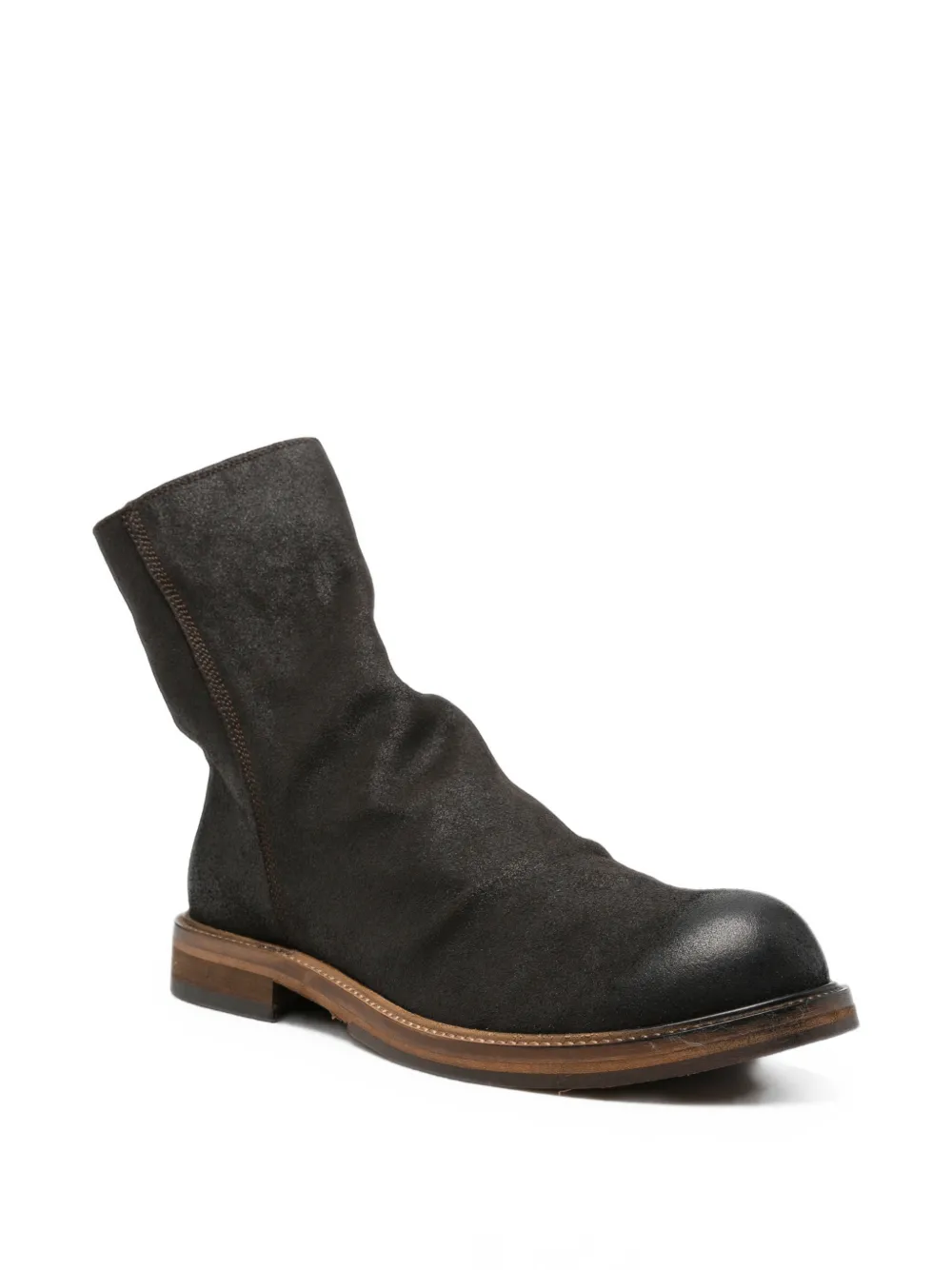 LeQarant Bomber23 zip-up boots Bruin