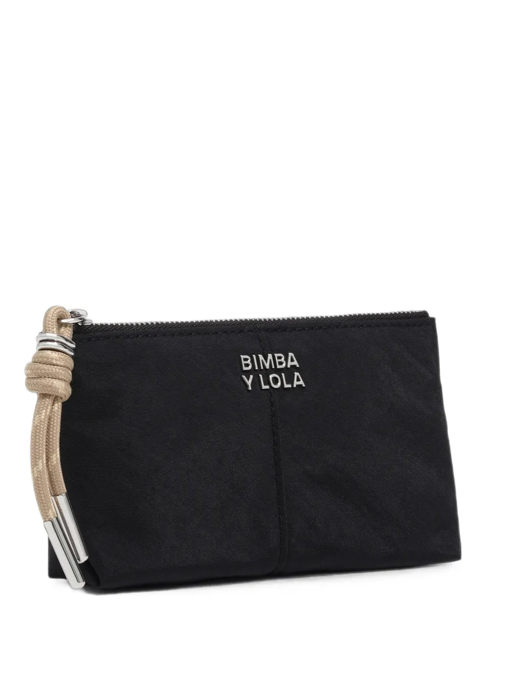 BIMBA Y LOLA black nylon coin purse · One Size