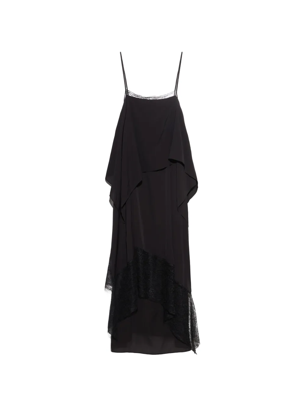 BIMBA Y LOLA black flowy layered dress