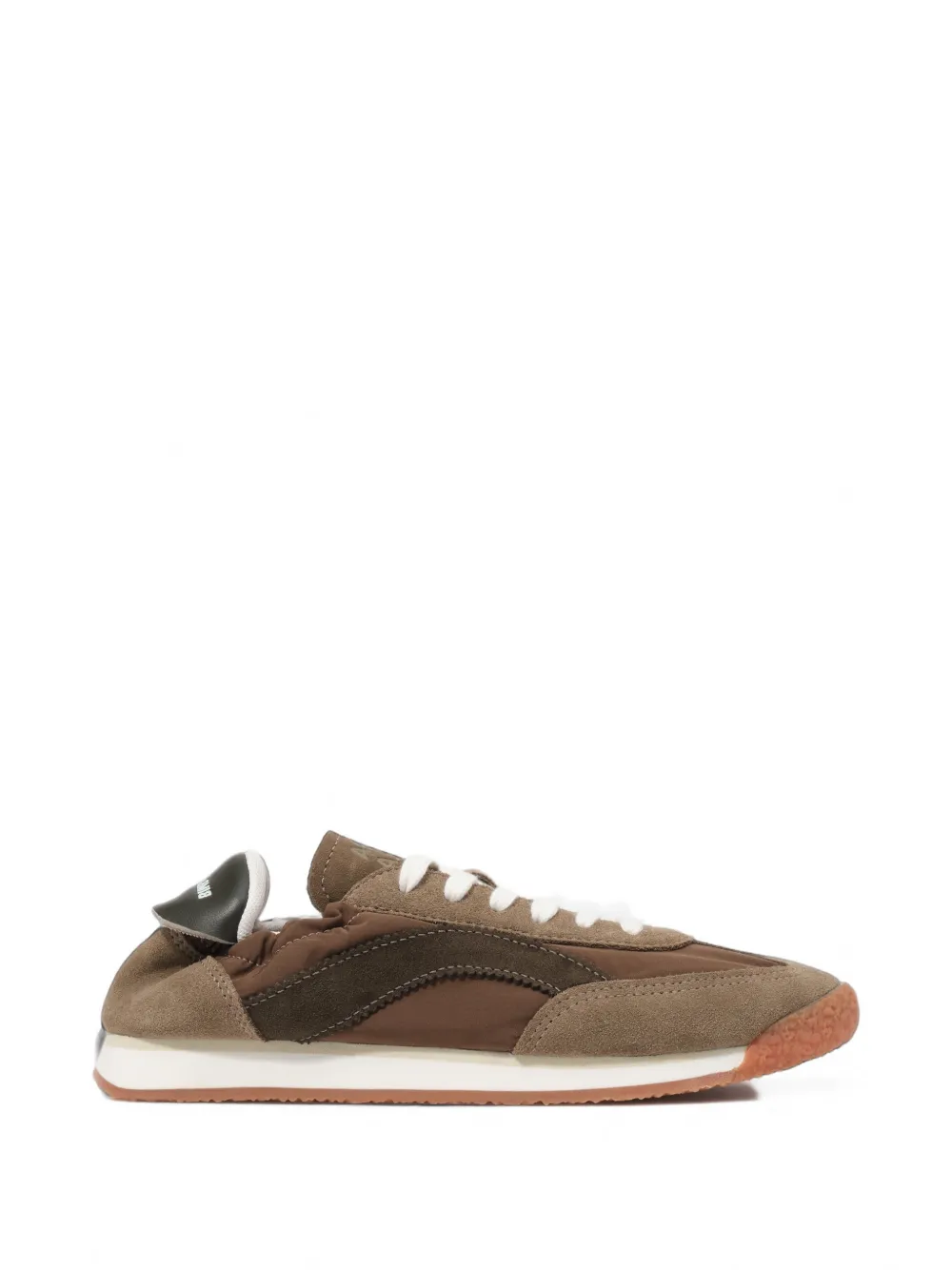 BIMBA Y LOLA dark green suede 13 06 sneakers
