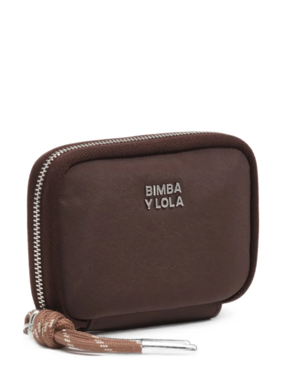 BIMBA Y LOLA small mocha nylon purse · One Size