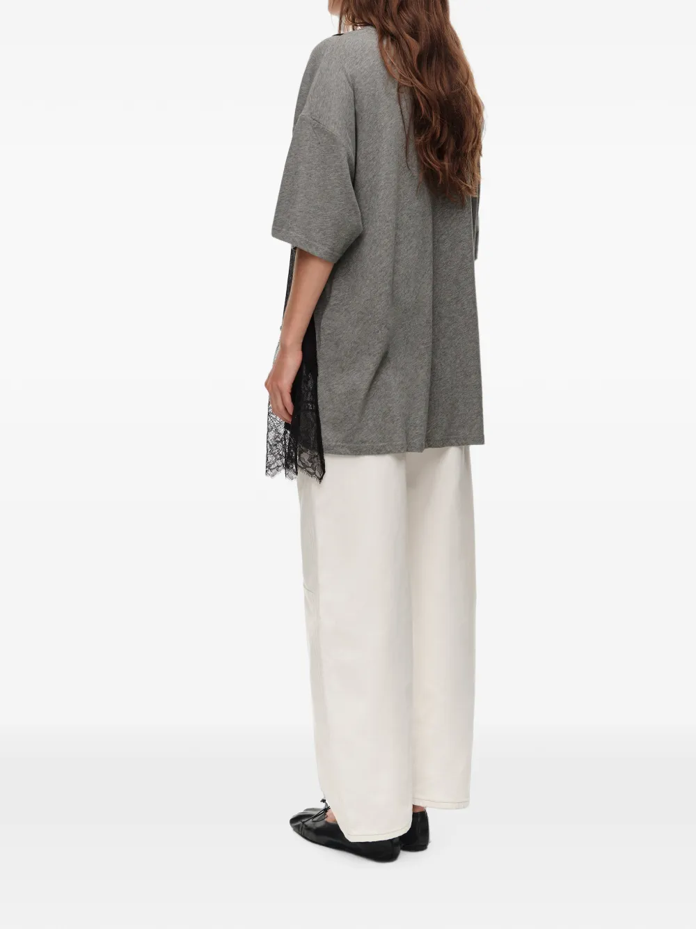 BIMBA Y LOLA Gemêleerd T-shirt Zwart