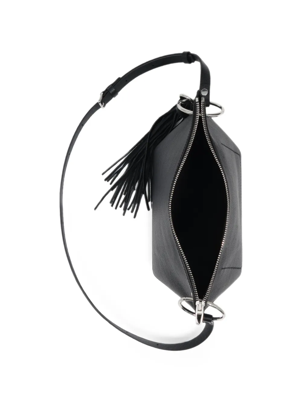 BIMBA Y LOLA Medium Trapecio leren tas Zwart