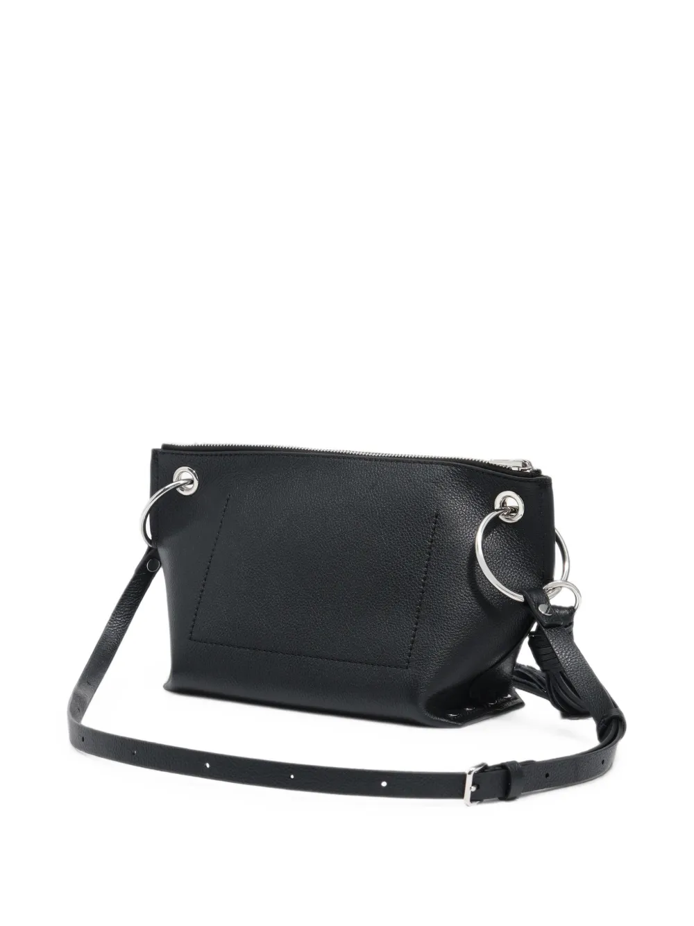 BIMBA Y LOLA Medium Trapecio leren tas Zwart