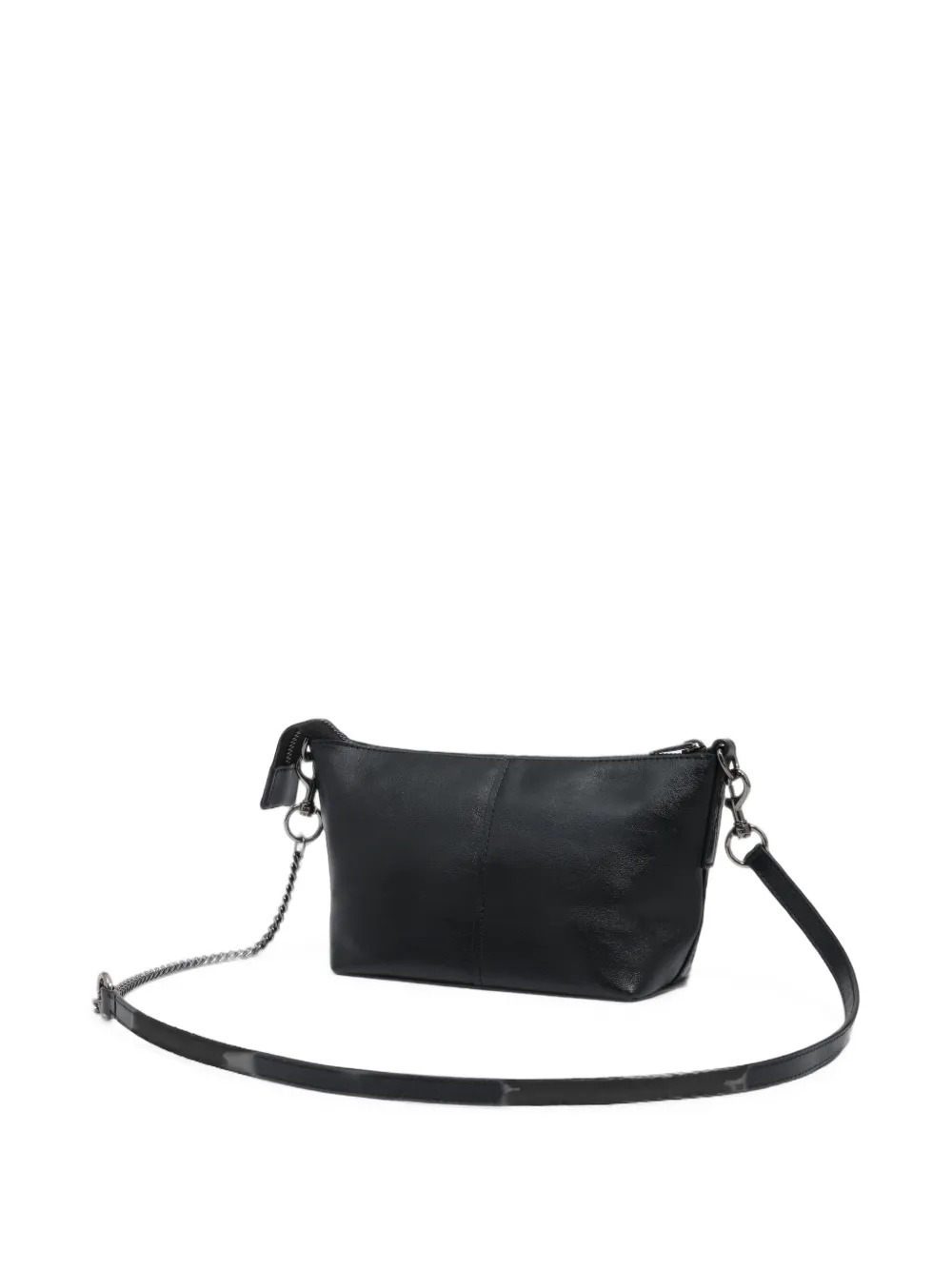 BIMBA Y LOLA Kleine Madrid leren tas Zwart