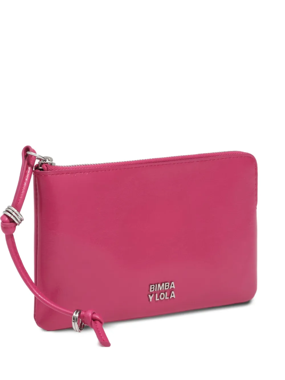 BIMBA Y LOLA Portamonete grande in pelle - Rosa