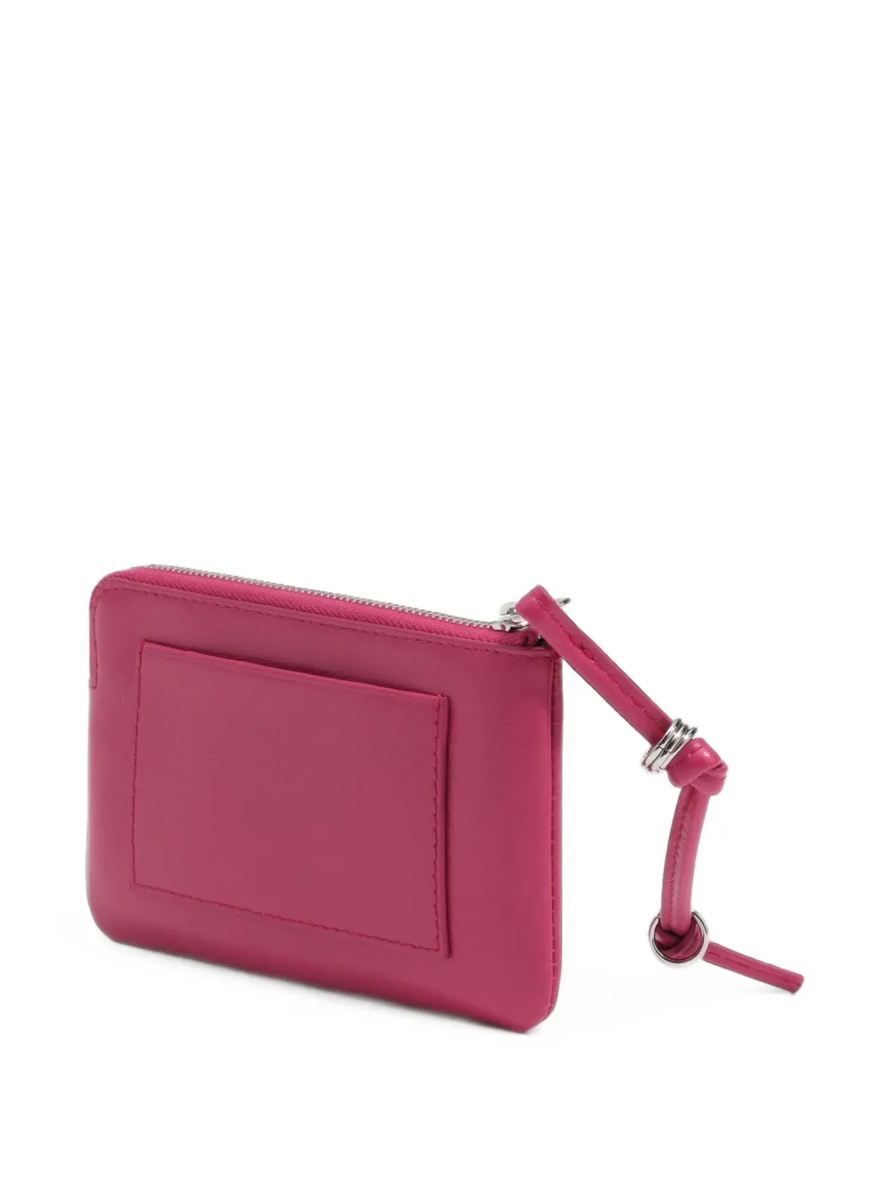 BIMBA Y LOLA Kleine leren portemonnee Roze