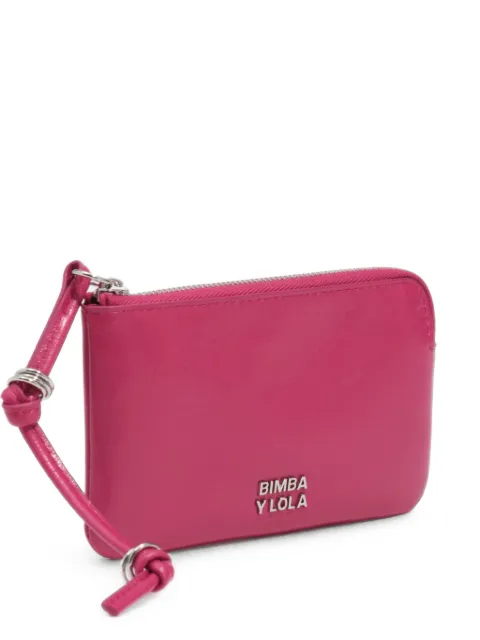 BIMBA Y LOLA Kleines Portemonnaie aus Leder