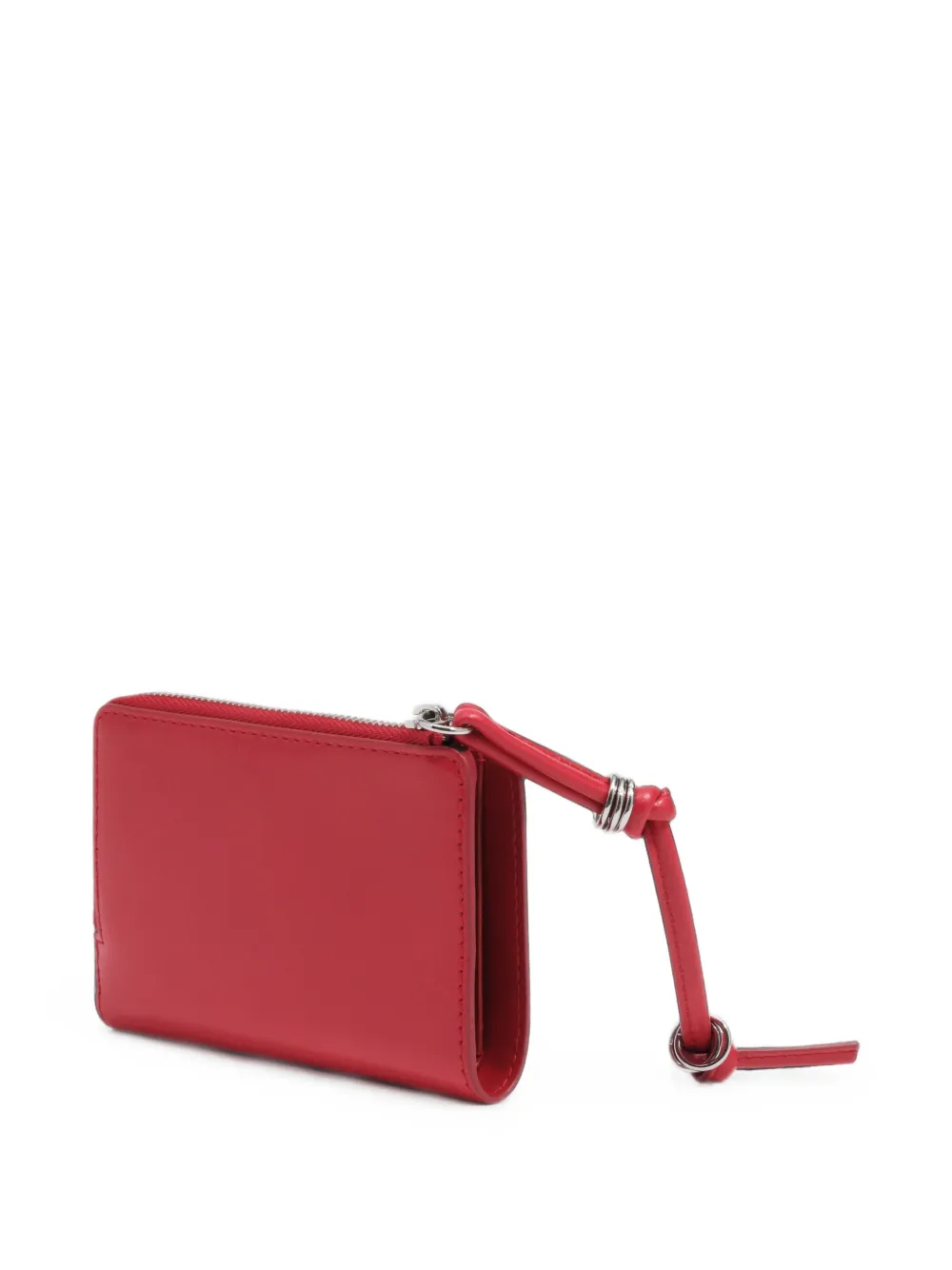 BIMBA Y LOLA Compacte leren portemonnee Rood