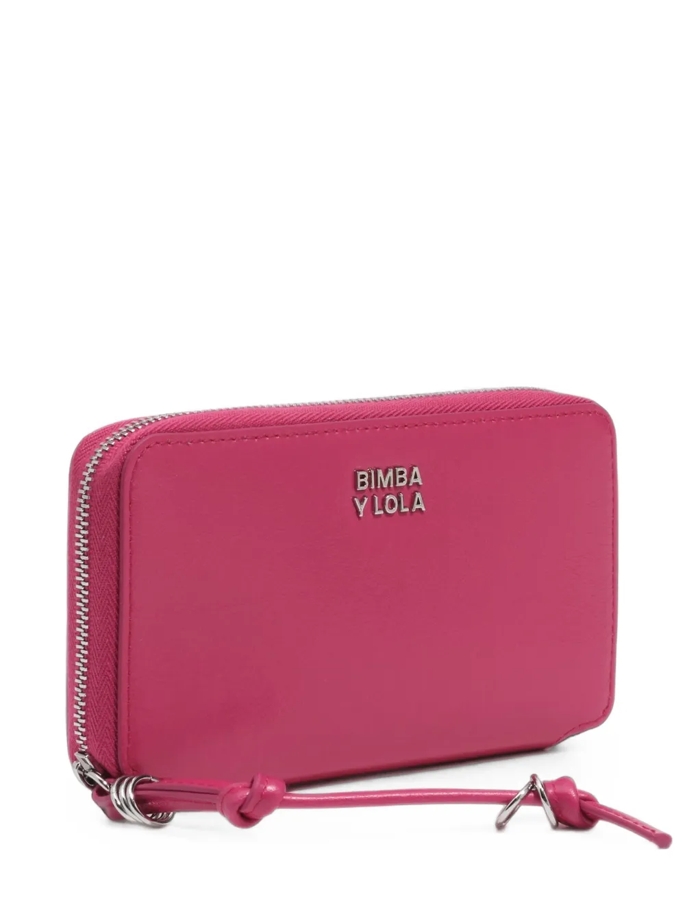 BIMBA Y LOLA medium fuchsia leather wallet - Rosa