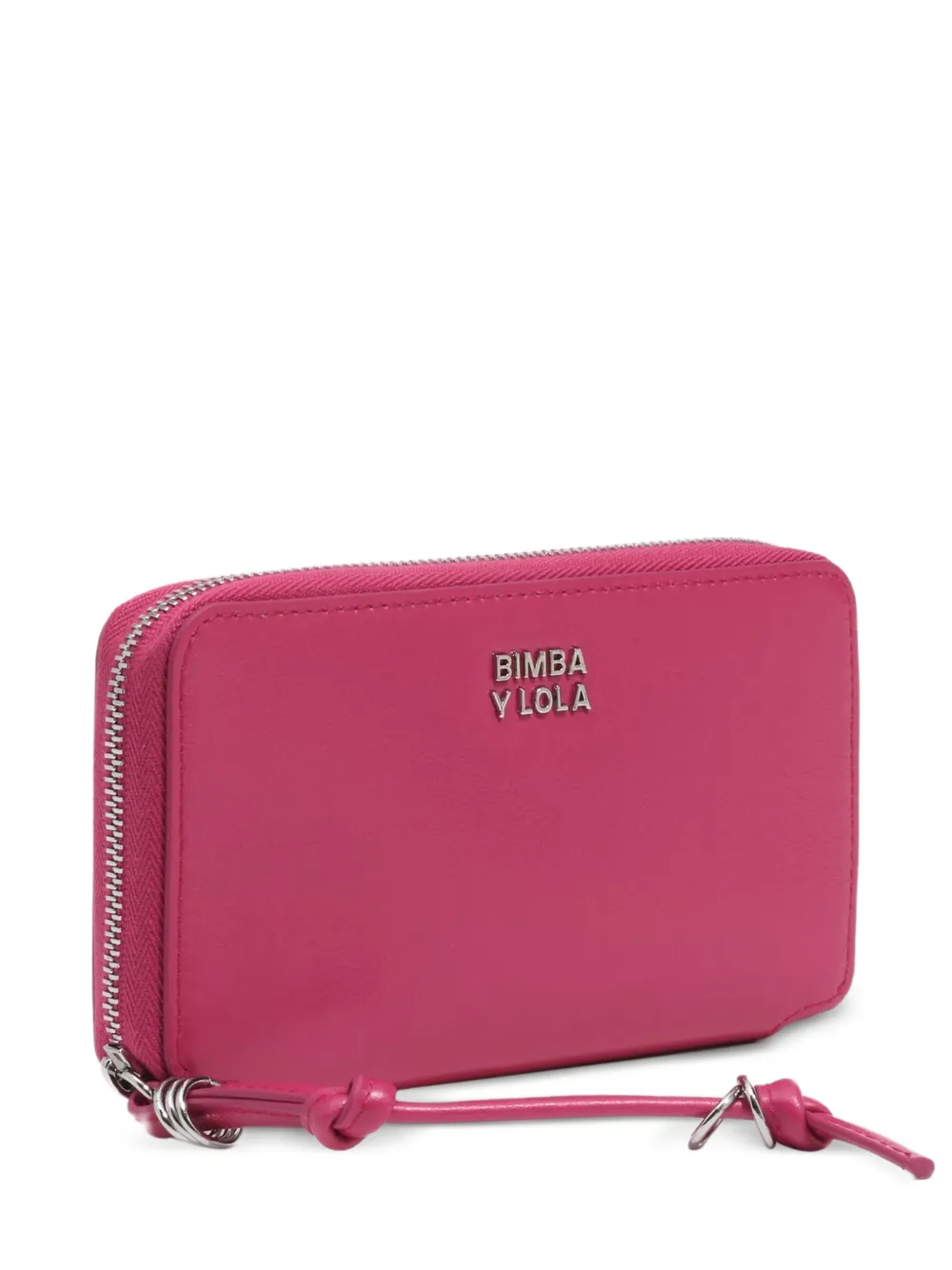 BIMBA Y LOLA medium fuchsia leather wallet - Rosa