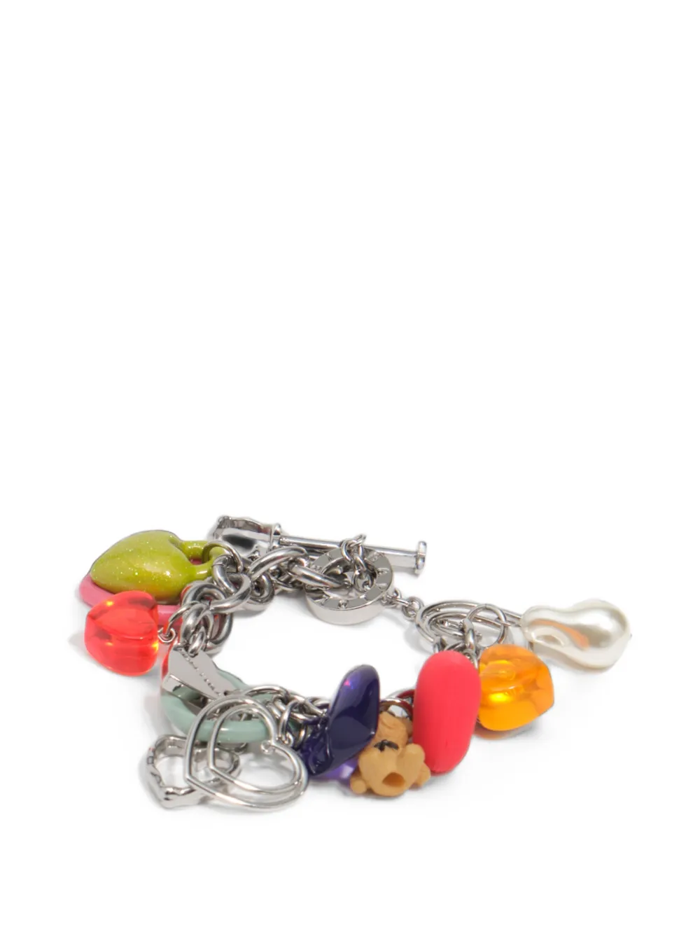 BIMBA Y LOLA Bracciale Heart Multicharm - Argento