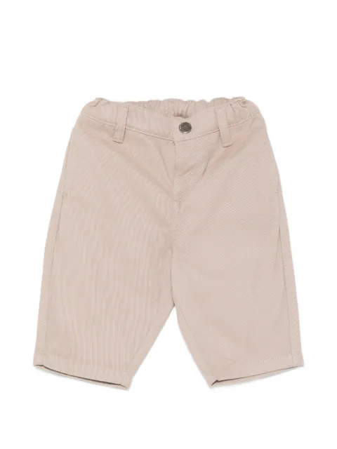 Emporio Armani Kids logo-embroidered elasticated-waist trousers