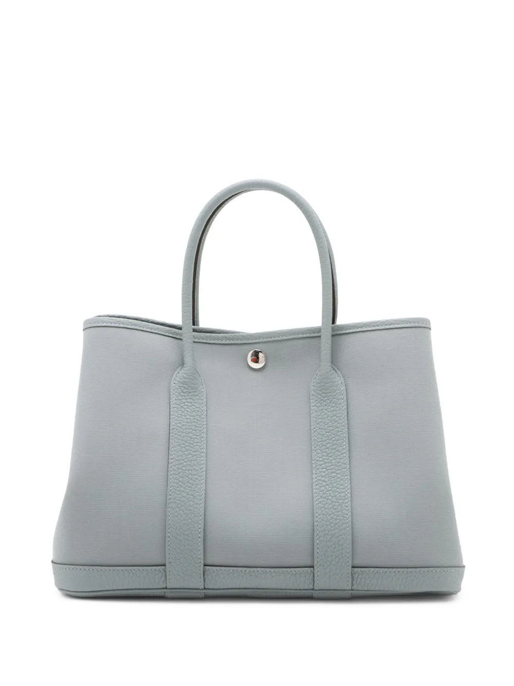 Hermès Pre-Owned Borsa tote Garden Party 30 in tela Toile e pelle Negonda 2025 - Grigio