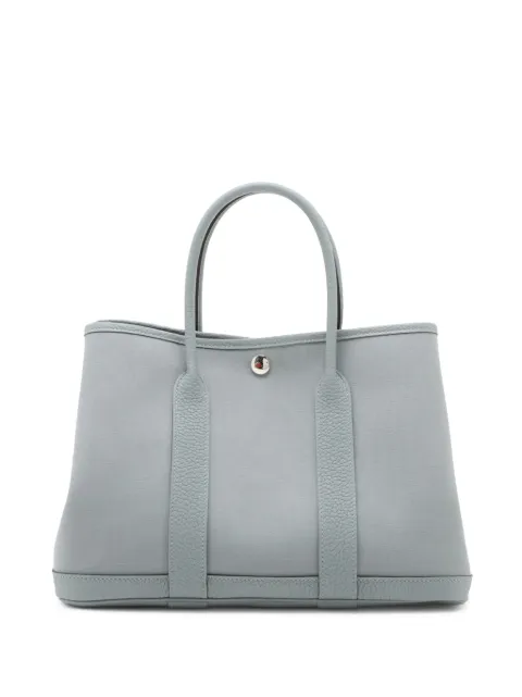 Hermès Pre-Owned Toile Negonda Garden Party 30 手提包(2025年典藏款)