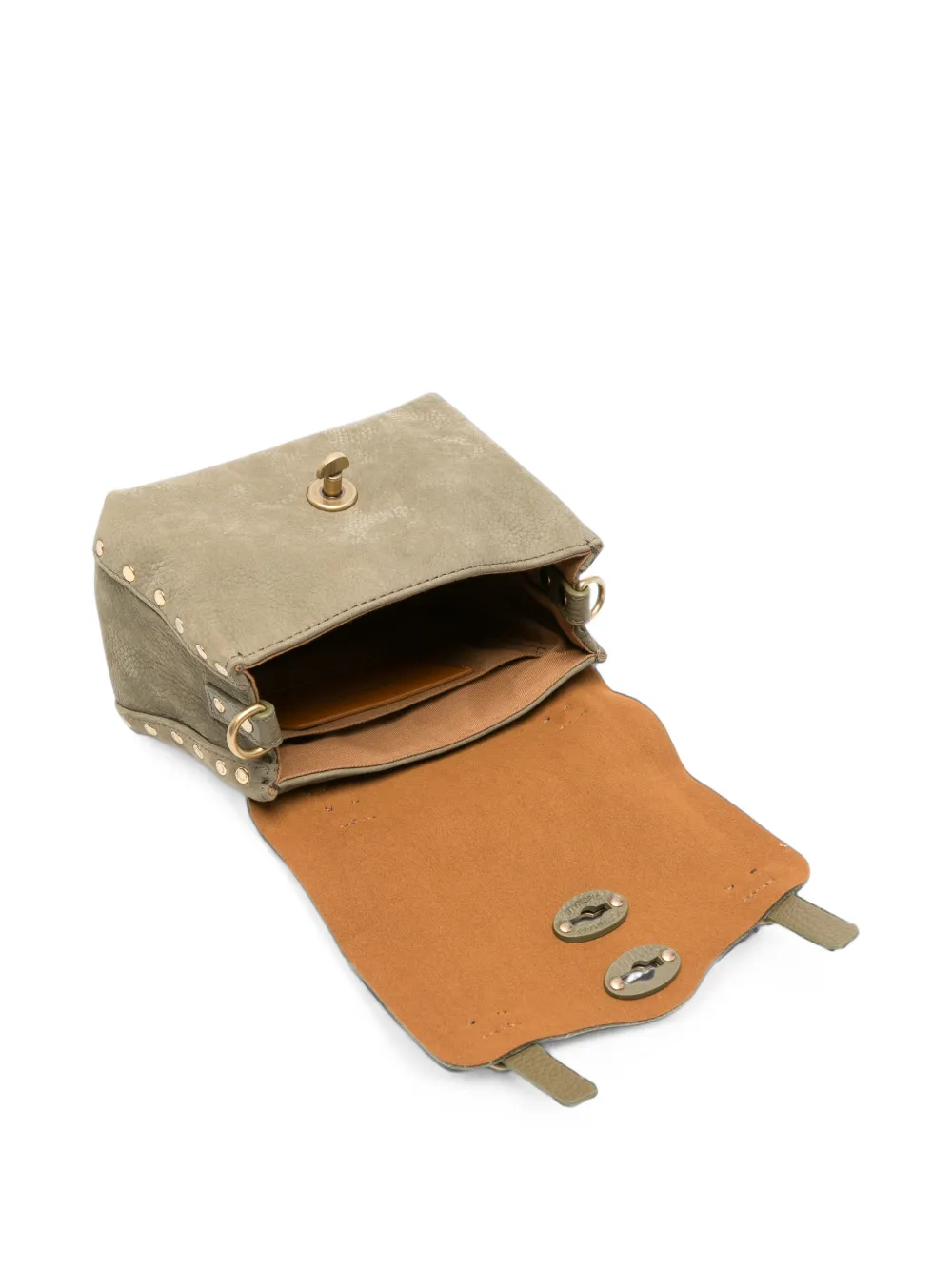 Zanellato Baby Postina nubuckleren shopper Groen
