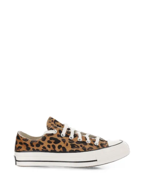 Converse zapatillas bajas Chuck 70 con estampado de leopardo