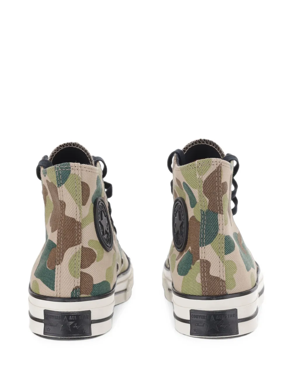 Converse Chuck 70 camouflage-print high-top sneakers Beige