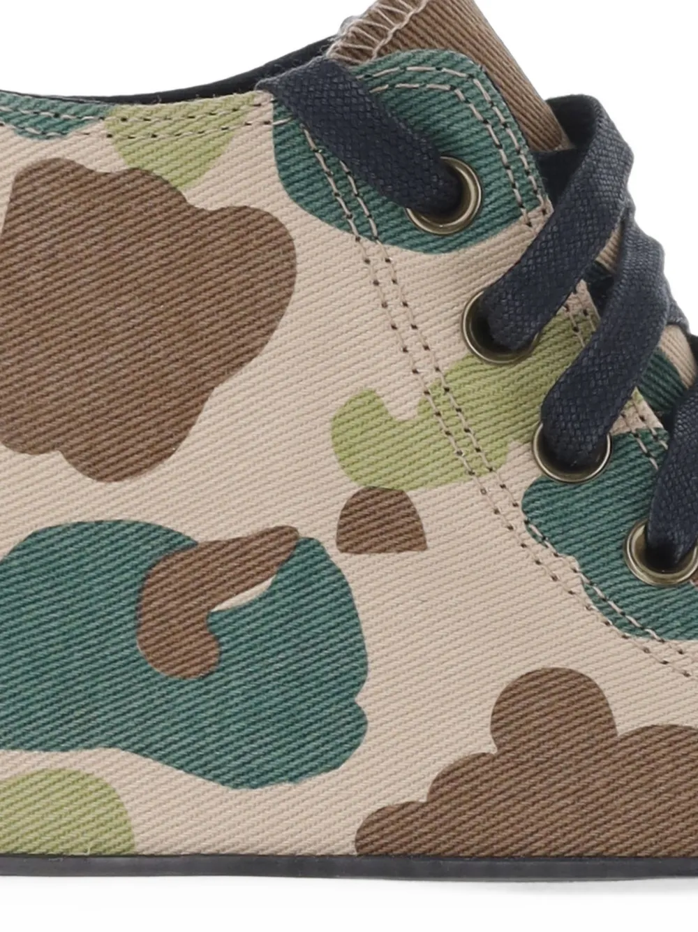Converse Chuck 70 camouflage-print high-top sneakers Beige